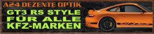 autoaufkleber gt3 rs